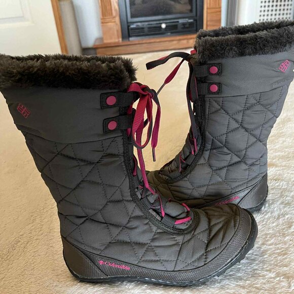 Columbia Minx Mid II Omni Heat Boots Youth size 4 - Picture 3 of 6